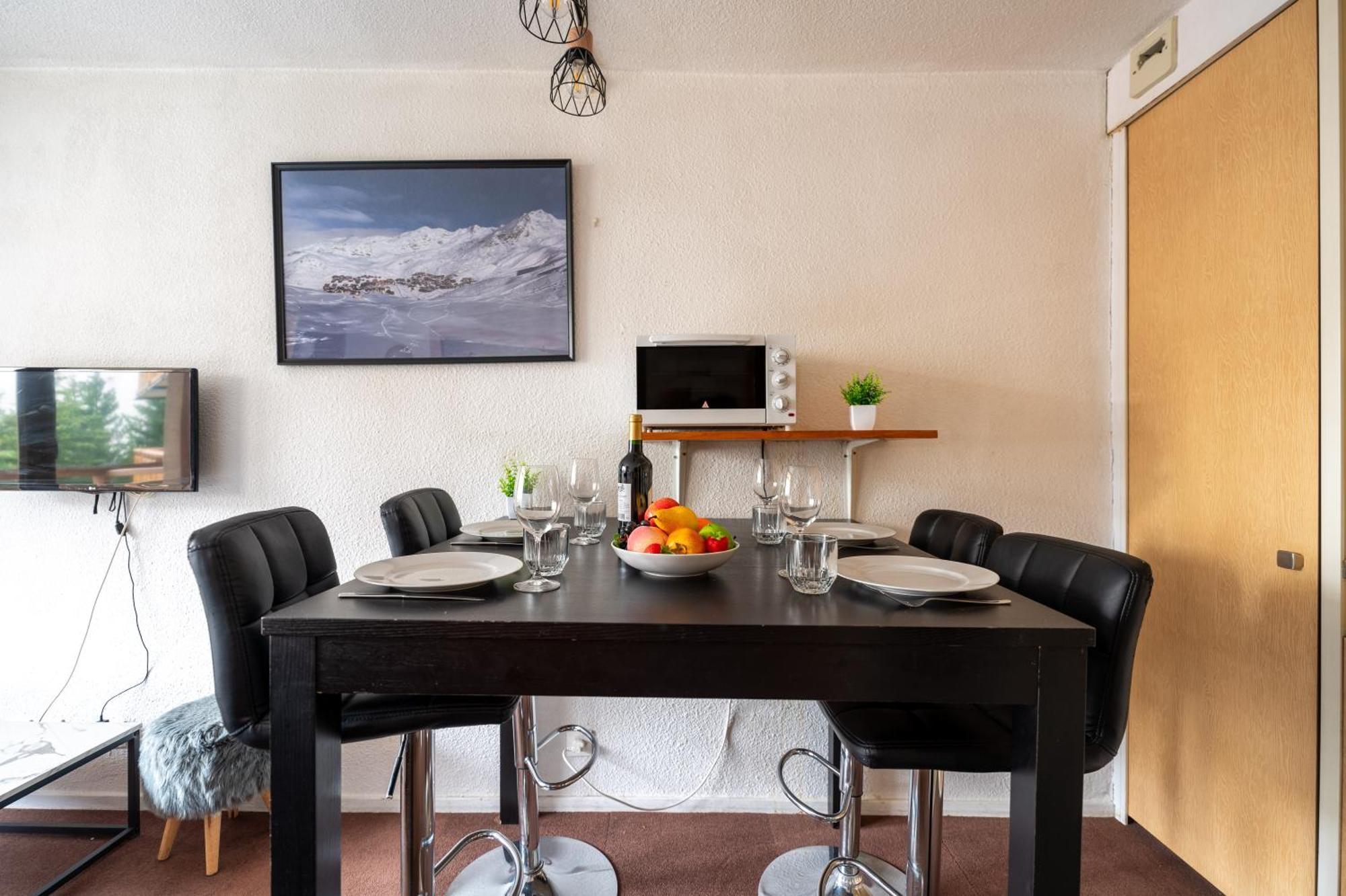 Apartment In-out - Heart Of Modern Apartment, Wifi 93 Val Thorens